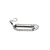 Basin Chain - Brass - Cp - 230mm + Bolt1/card